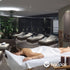 Disposable massage table sheet with face hole